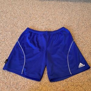 Adidas blue shorts